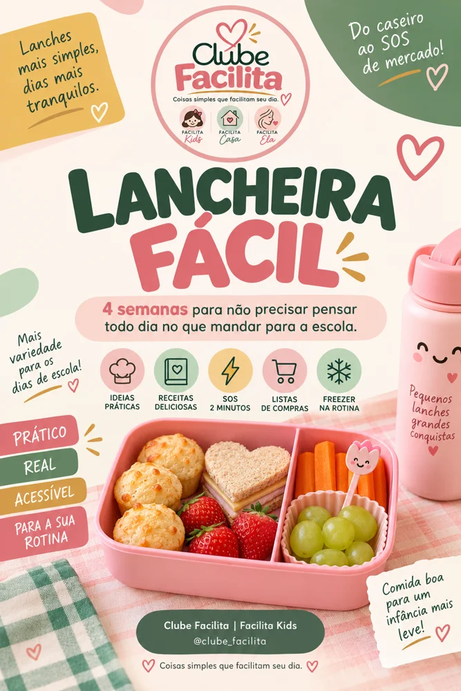 Capa de Lancheira Fácil