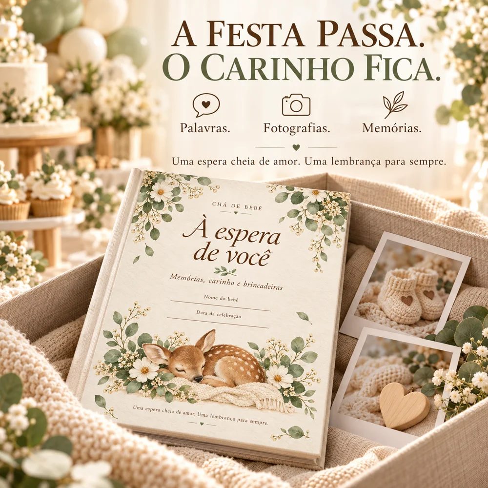 Capa de À Espera de Você — Chá de Bebê