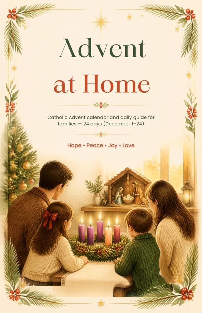 Capa de Advent at Home